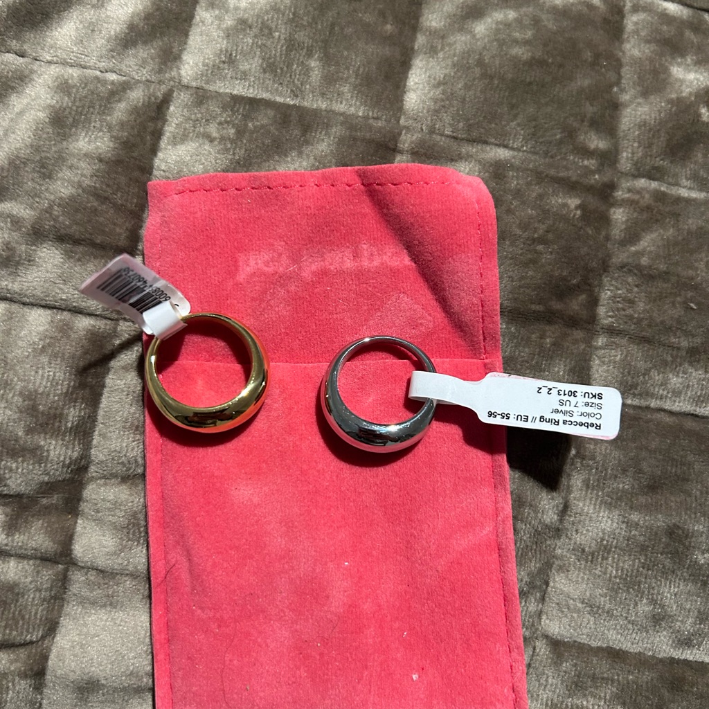 Hey Harper Gold And Silver Rings Set 130$
